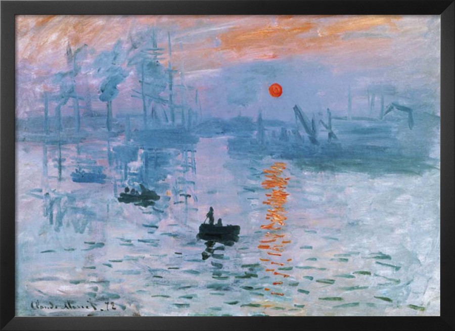 Impression Soleil Levant-Claude Monet Painting